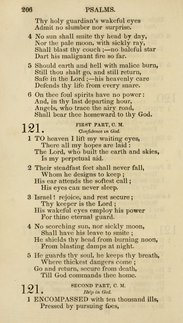 Church Psalmist: or psalms and hymns for the public, social and private use of evangelical Christians (5th ed.) page 208