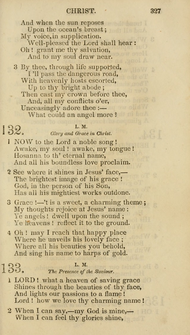 Church Psalmist: or psalms and hymns for the public, social and private use of evangelical Christians (5th ed.) page 329
