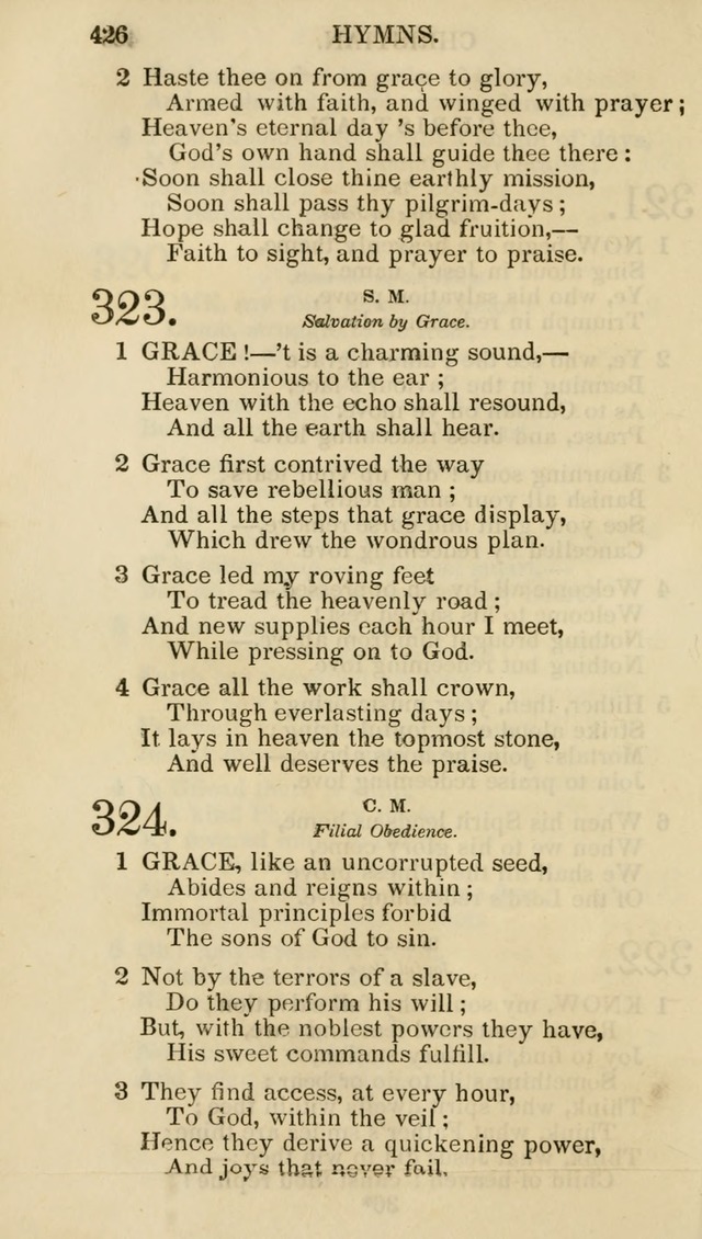 Church Psalmist: or psalms and hymns for the public, social and private use of evangelical Christians (5th ed.) page 428