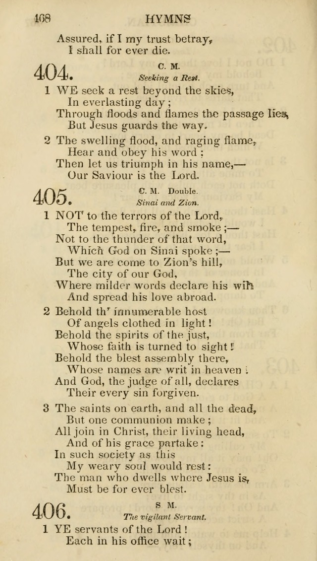 Church Psalmist: or psalms and hymns for the public, social and private use of evangelical Christians (5th ed.) page 470