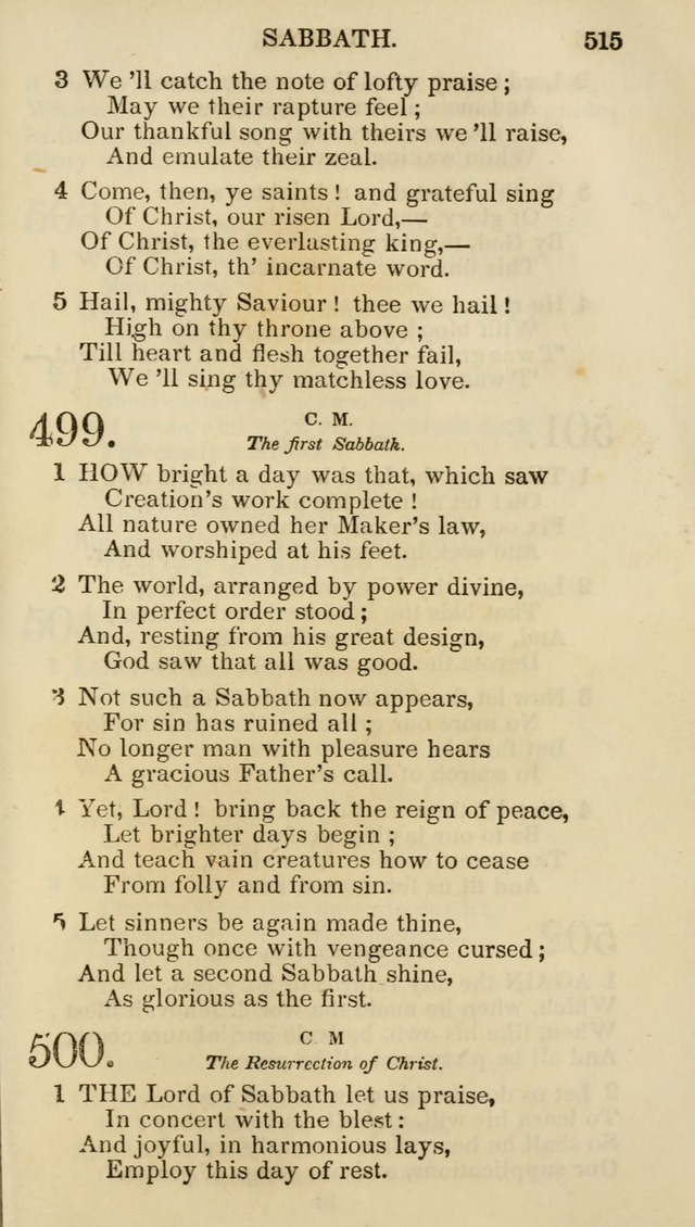 Church Psalmist: or psalms and hymns for the public, social and private use of evangelical Christians (5th ed.) page 517