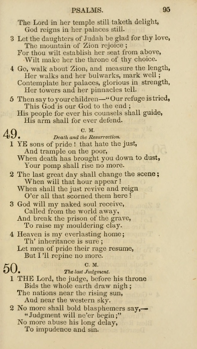 Church Psalmist: or psalms and hymns for the public, social and private use of evangelical Christians (5th ed.) page 97