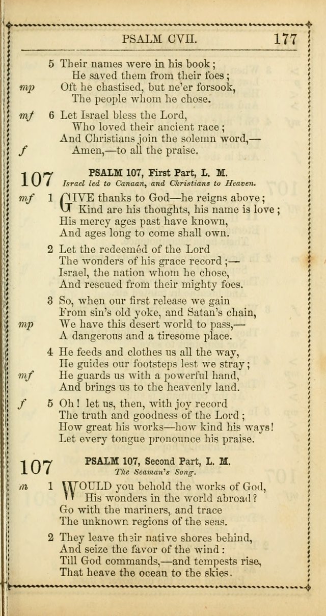 Church Psalmist: or, psalms and hymns, for the public, social and private use of Evangelical Christians. With Supplement. (53rd ed.) page 176