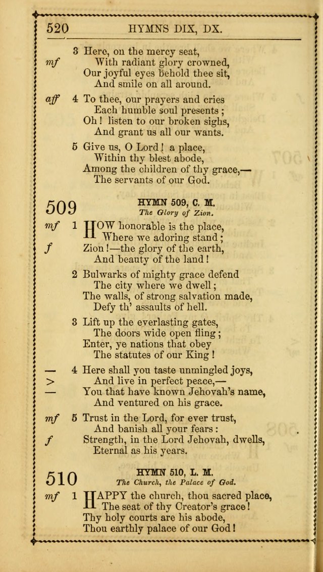 Church Psalmist: or, psalms and hymns, for the public, social and private use of Evangelical Christians. With Supplement. (53rd ed.) page 519