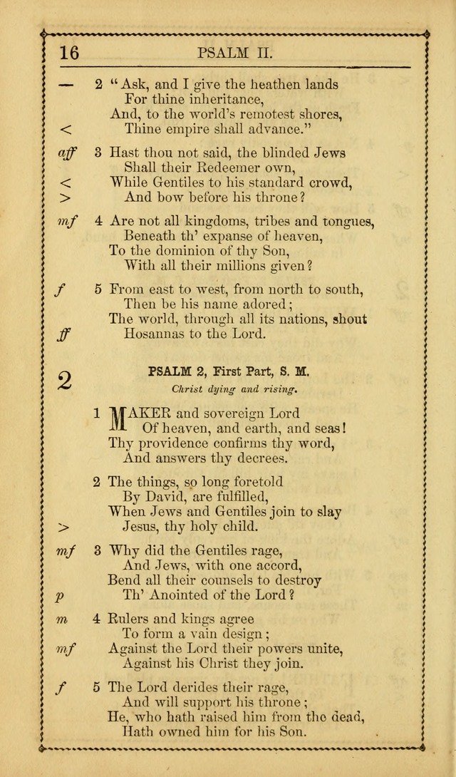 Church Psalmist: or Psalms and Hymns Designed for the Public, Social, and  Private Use of Evangelical Christians ... with Supplement.  53rd ed. page 19