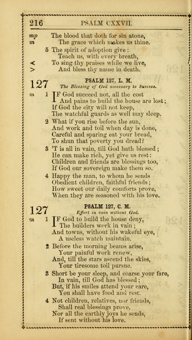 Church Psalmist: or Psalms and Hymns Designed for the Public, Social, and  Private Use of Evangelical Christians ... with Supplement.  53rd ed. page 219