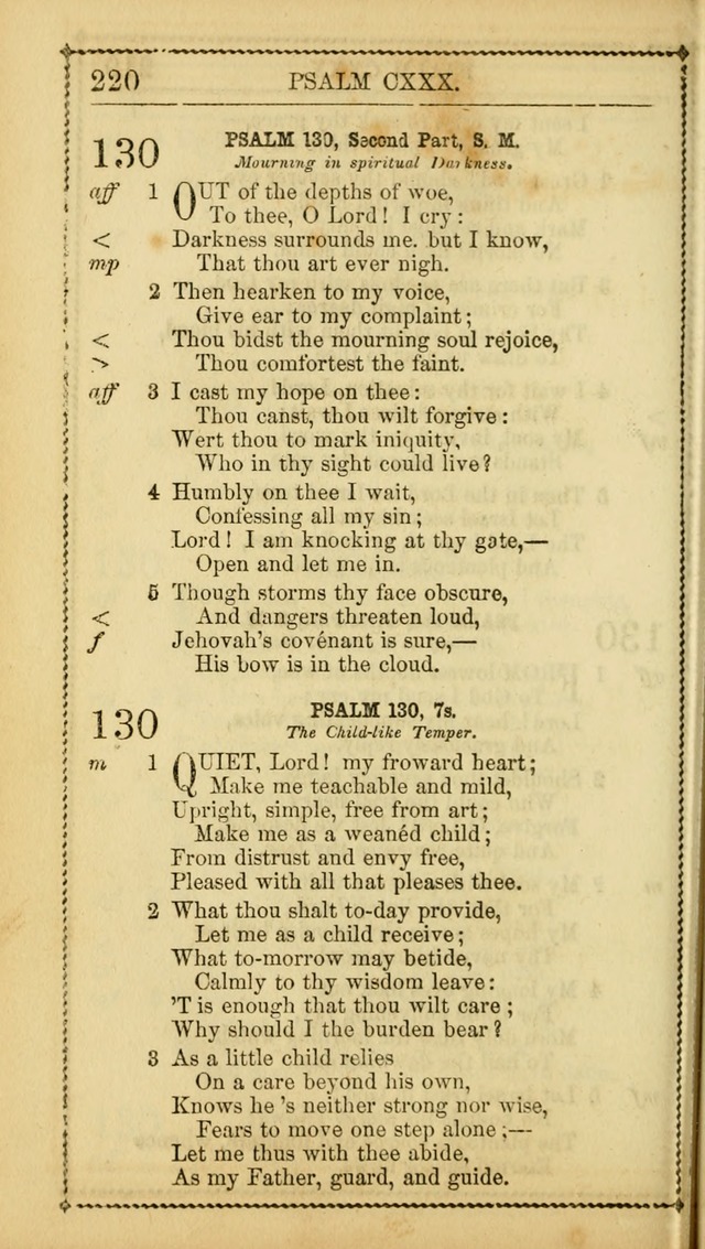 Church Psalmist: or Psalms and Hymns Designed for the Public, Social, and  Private Use of Evangelical Christians ... with Supplement.  53rd ed. page 223