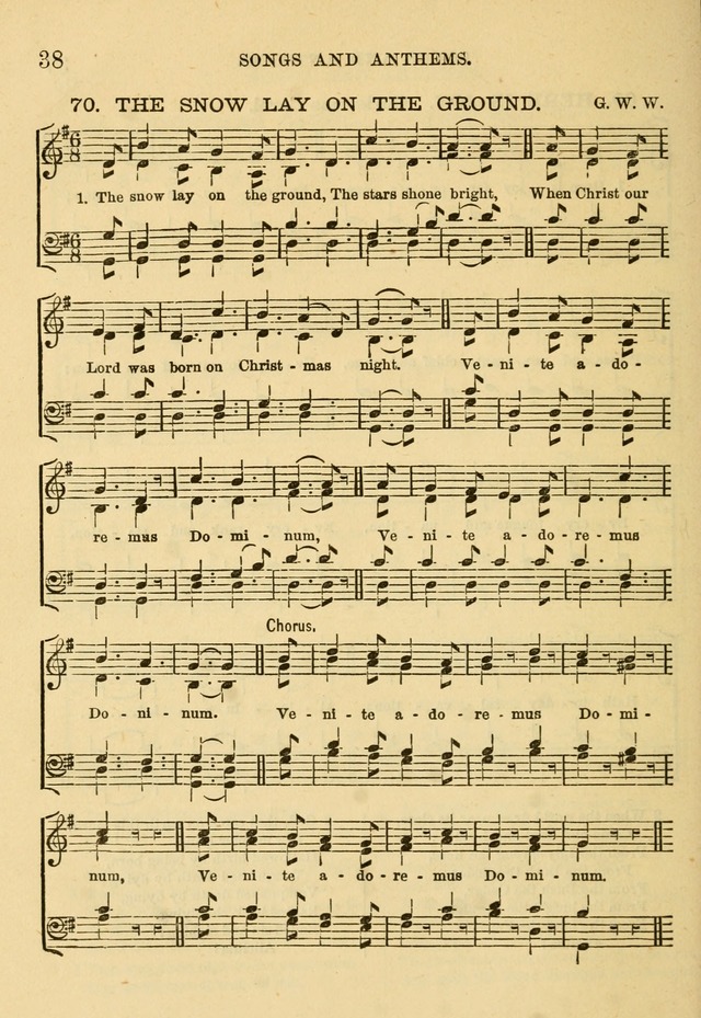 Choral praise: songs and anthems, for Sunday schools and choral societies. page 41