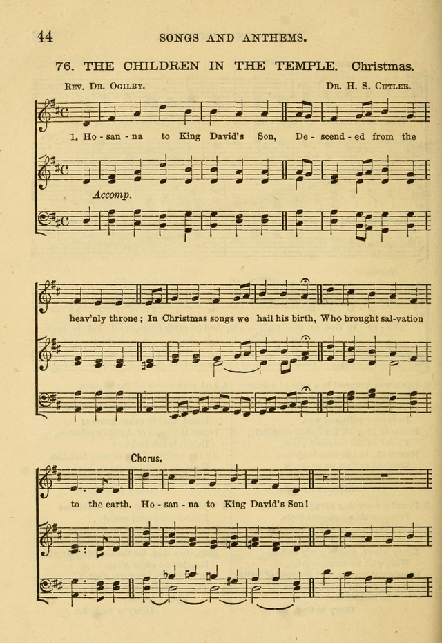 Choral praise: songs and anthems, for Sunday schools and choral societies. page 47