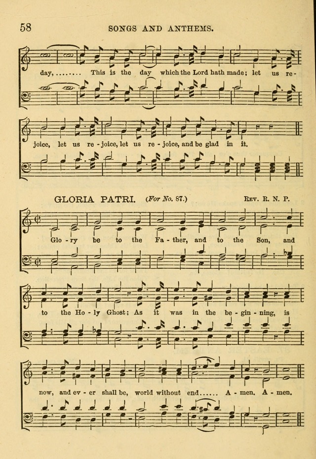 Choral praise: songs and anthems, for Sunday schools and choral societies. page 61