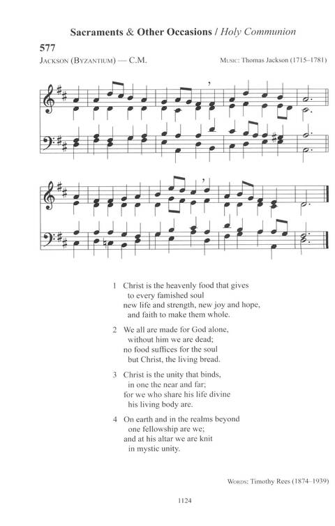 CPWI Hymnal page 1116