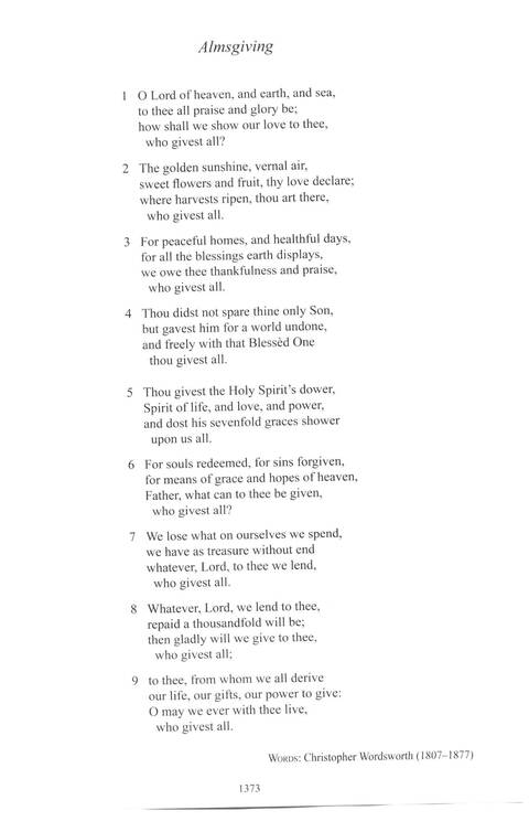 CPWI Hymnal page 1365