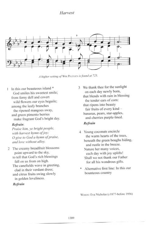 CPWI Hymnal page 1381