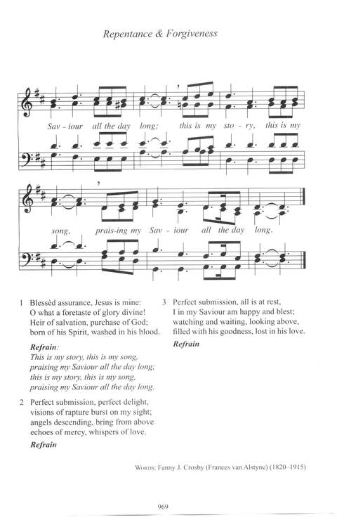CPWI Hymnal page 961