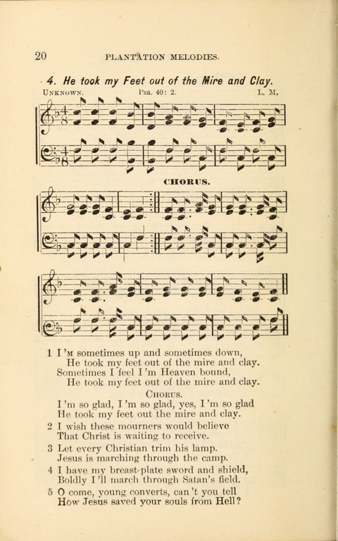 A Collection of Revival Hymns and Plantation Melodies page 26