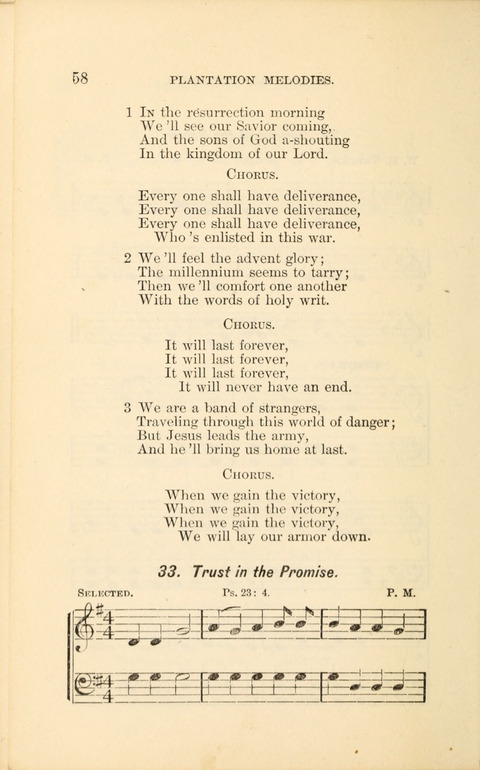 A Collection of Revival Hymns and Plantation Melodies page 64