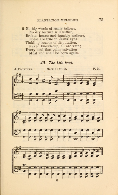 A Collection of Revival Hymns and Plantation Melodies page 81