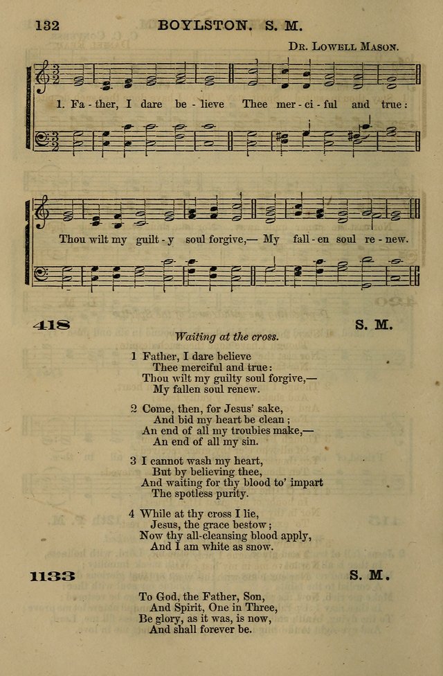 The Centenary Singer: a collection of hymns and tunes popular during the last one hundred years page 132