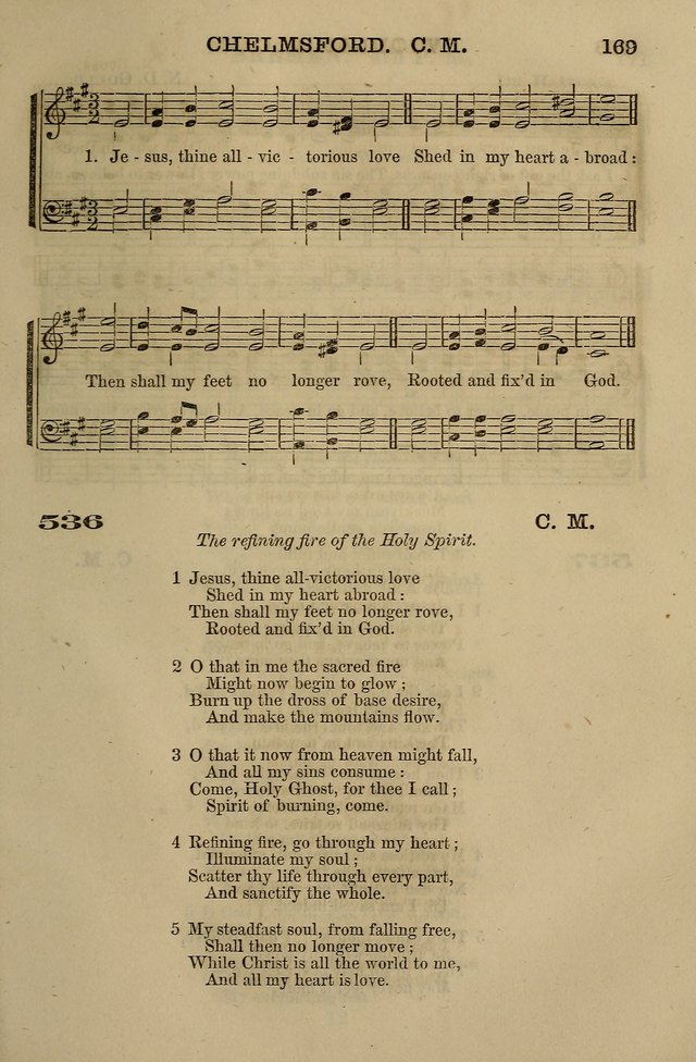 The Centenary Singer: a collection of hymns and tunes popular during the last one hundred years page 169