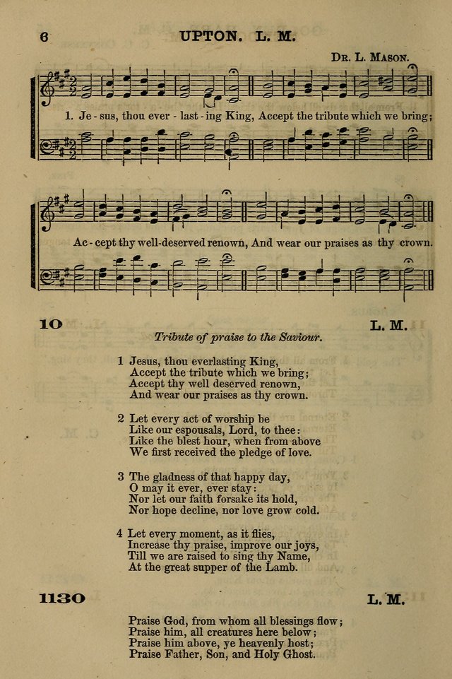 The Centenary Singer: a collection of hymns and tunes popular during the last one hundred years page 6