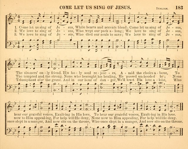Christian Songs: for the Sunday School page 183