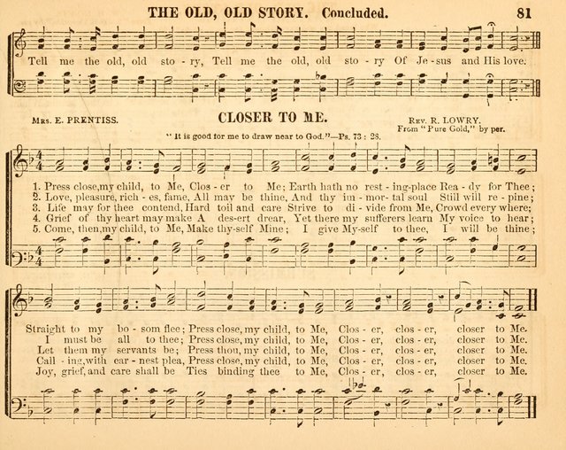 Christian Songs: for the Sunday School page 81