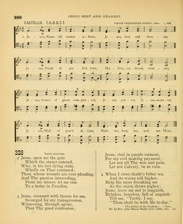 Carmina Sanctorum: a selection of hymns and songs of praise with tunes page 169