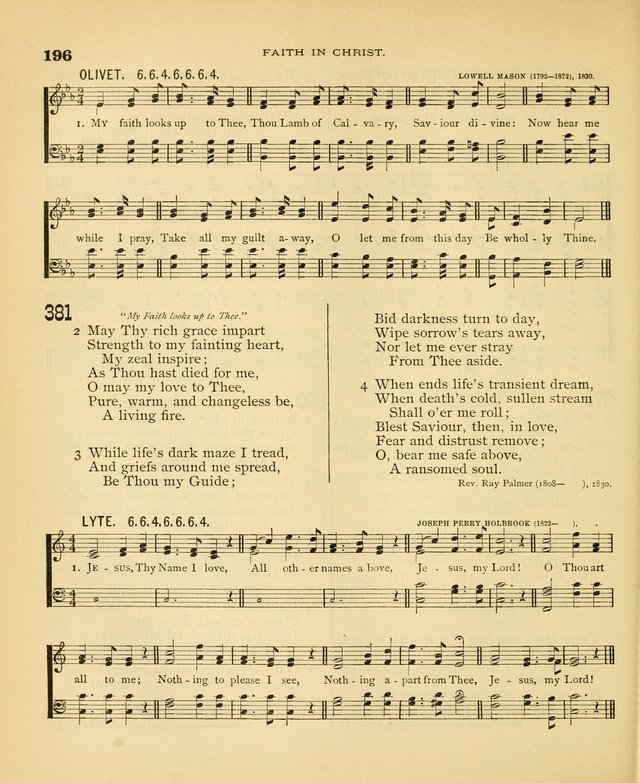 Carmina Sanctorum: a selection of hymns and songs of praise with tunes page 199