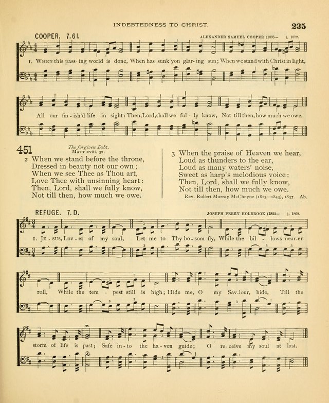Carmina Sanctorum: a selection of hymns and songs of praise with tunes page 238