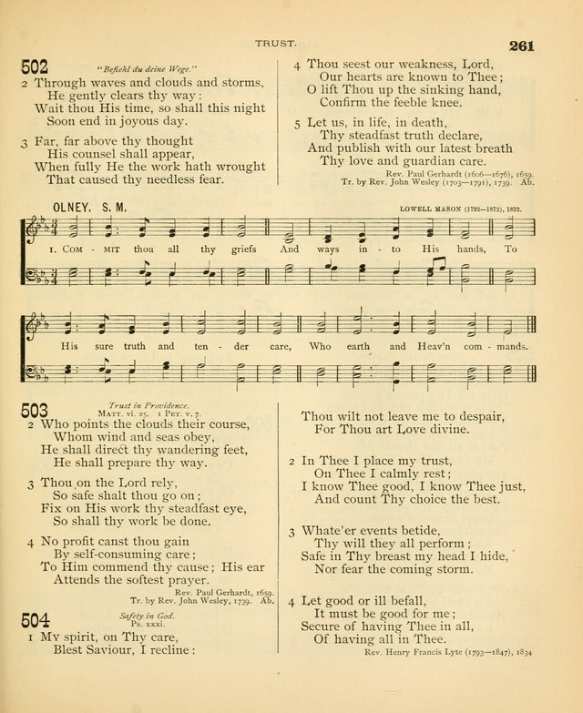 Carmina Sanctorum: a selection of hymns and songs of praise with tunes page 264