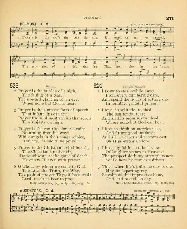 Carmina Sanctorum: a selection of hymns and songs of praise with tunes page 274