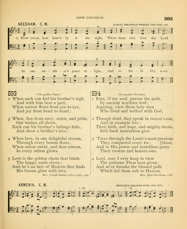 Carmina Sanctorum: a selection of hymns and songs of praise with tunes page 306