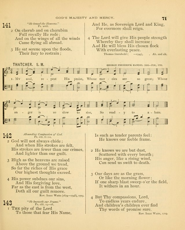 Carmina Sanctorum: a selection of hymns and songs of praise with tunes page 72