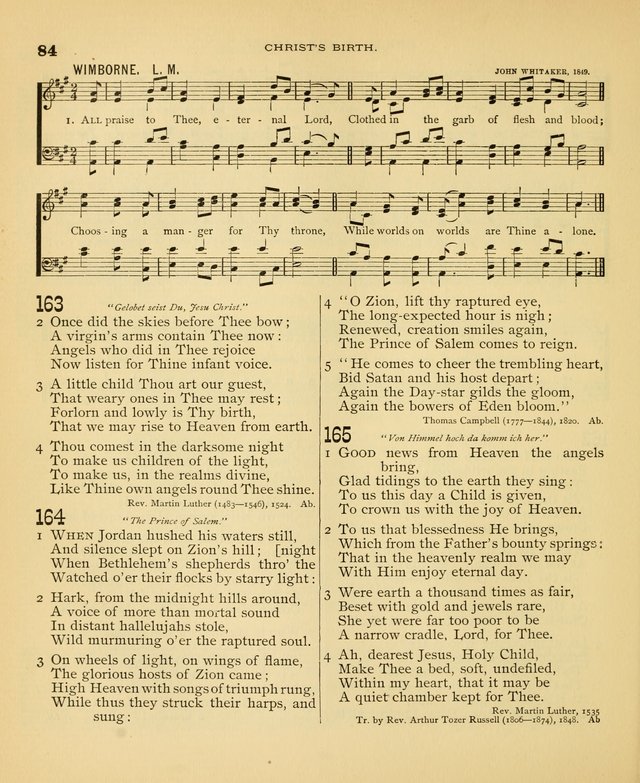 Carmina Sanctorum: a selection of hymns and songs of praise with tunes page 85