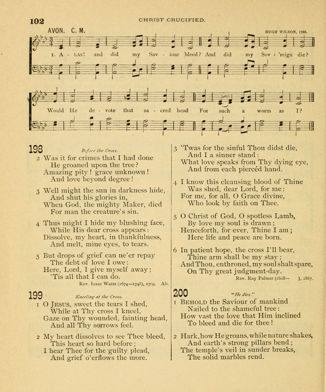 Carmina Sanctorum, a selection of hymns and songs of praise with tunes page 103