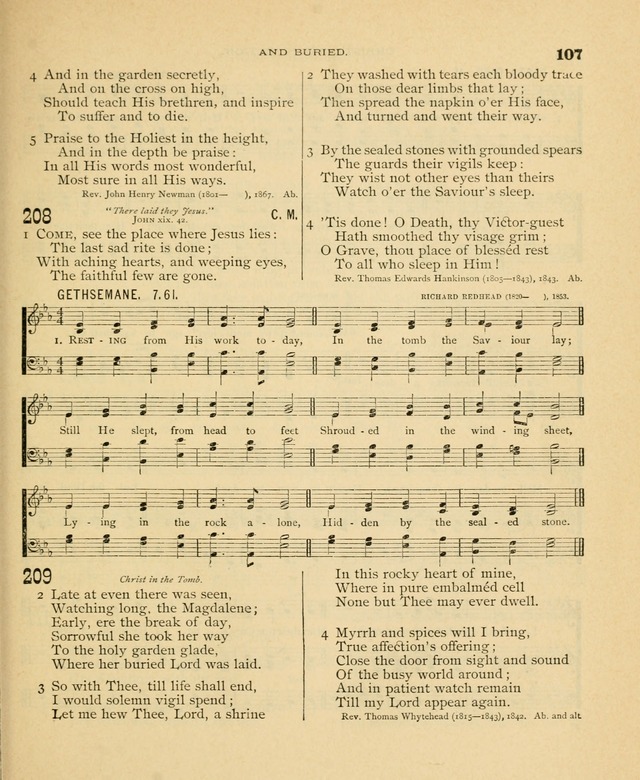 Carmina Sanctorum, a selection of hymns and songs of praise with tunes page 108
