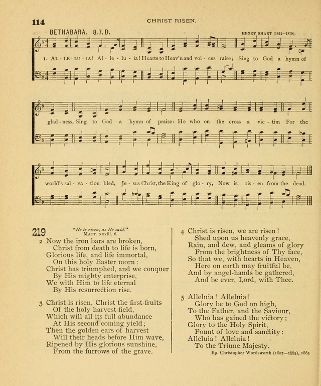 Carmina Sanctorum, a selection of hymns and songs of praise with tunes page 115