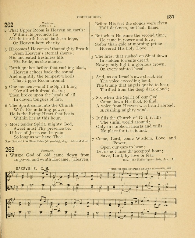 Carmina Sanctorum, a selection of hymns and songs of praise with tunes page 138
