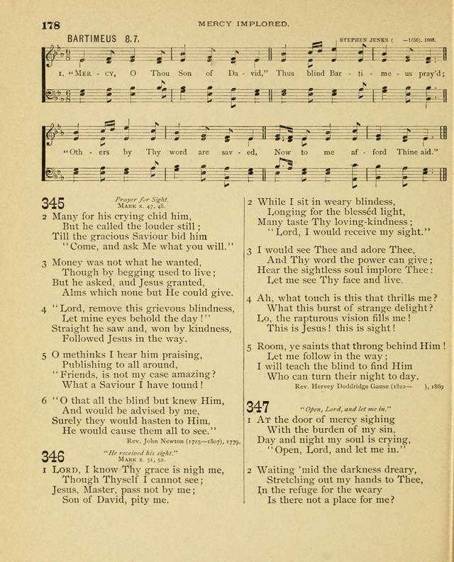 Carmina Sanctorum, a selection of hymns and songs of praise with tunes page 179