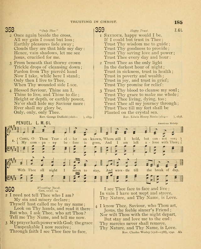 Carmina Sanctorum, a selection of hymns and songs of praise with tunes page 186