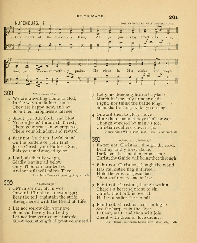 Carmina Sanctorum, a selection of hymns and songs of praise with tunes page 202