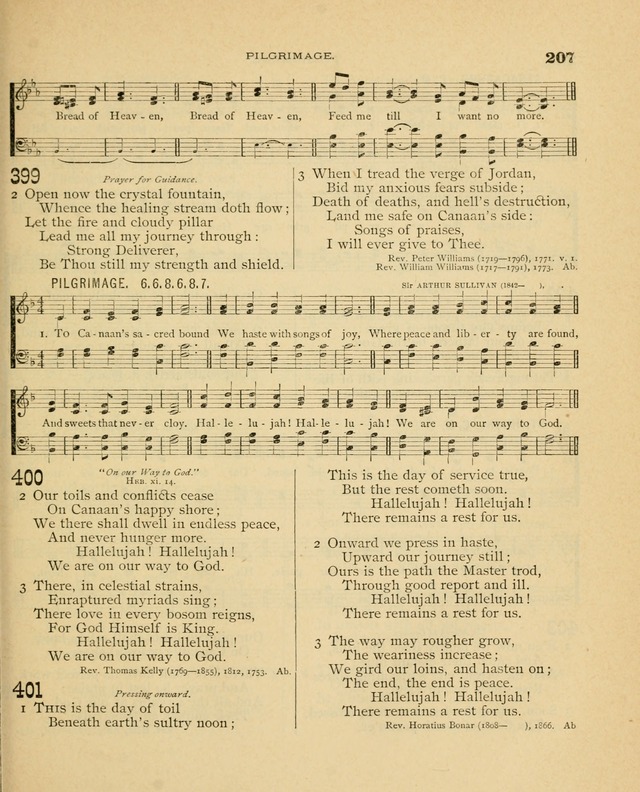 Carmina Sanctorum, a selection of hymns and songs of praise with tunes page 208
