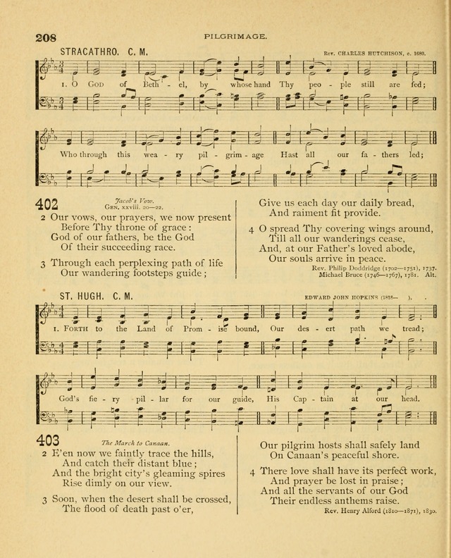 Carmina Sanctorum, a selection of hymns and songs of praise with tunes page 209