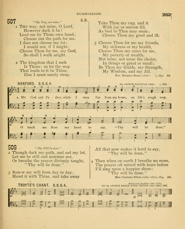 Carmina Sanctorum, a selection of hymns and songs of praise with tunes page 264