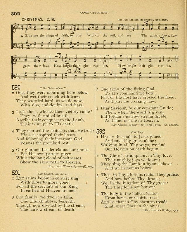 Carmina Sanctorum, a selection of hymns and songs of praise with tunes page 303