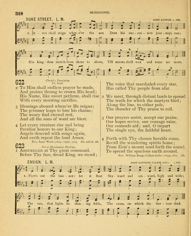 Carmina Sanctorum, a selection of hymns and songs of praise with tunes page 319