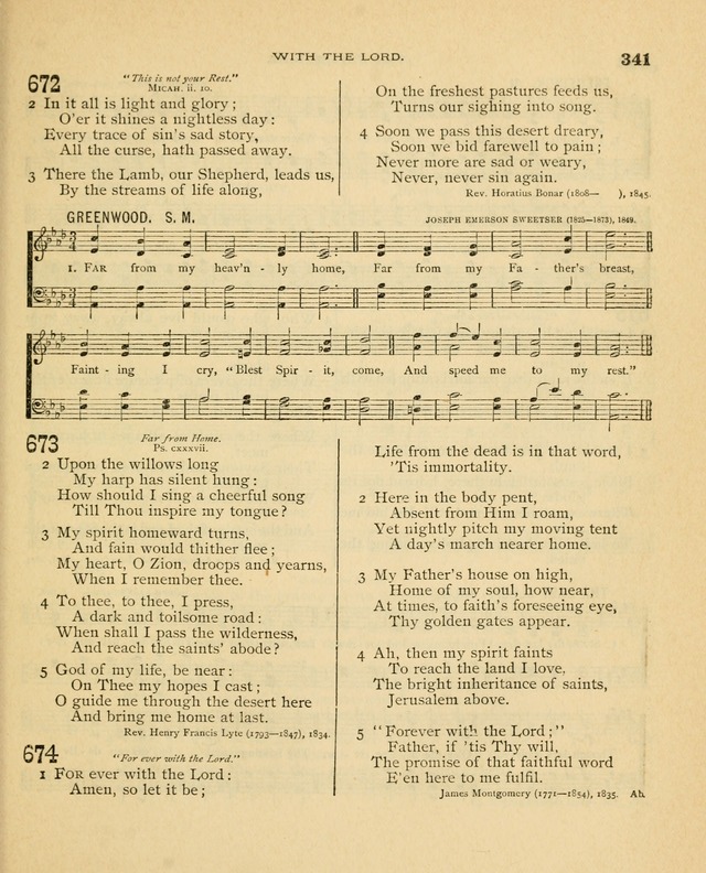 Carmina Sanctorum, a selection of hymns and songs of praise with tunes page 342