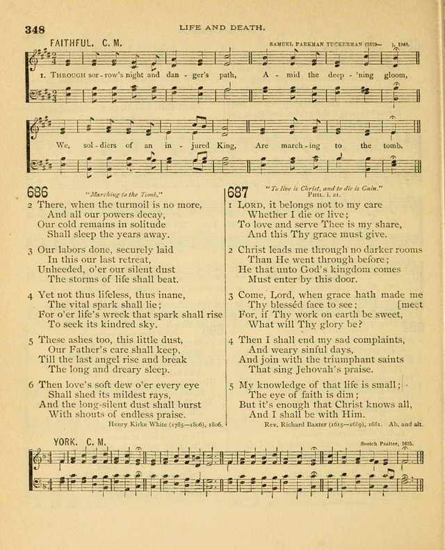 Carmina Sanctorum, a selection of hymns and songs of praise with tunes page 349