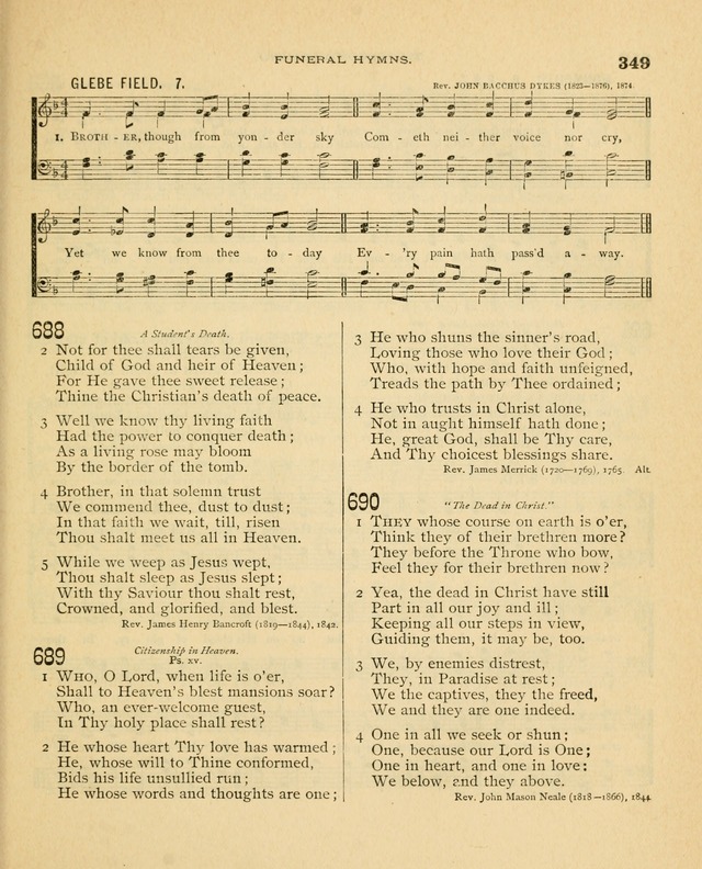 Carmina Sanctorum, a selection of hymns and songs of praise with tunes page 350