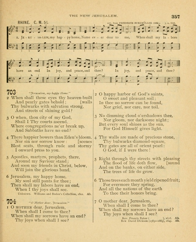 Carmina Sanctorum, a selection of hymns and songs of praise with tunes page 358